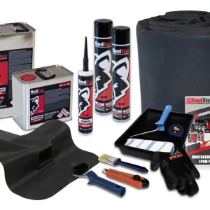 redfox® epdm compleet pakket 4,58 x 7m | contactlijm | stadsuitloop